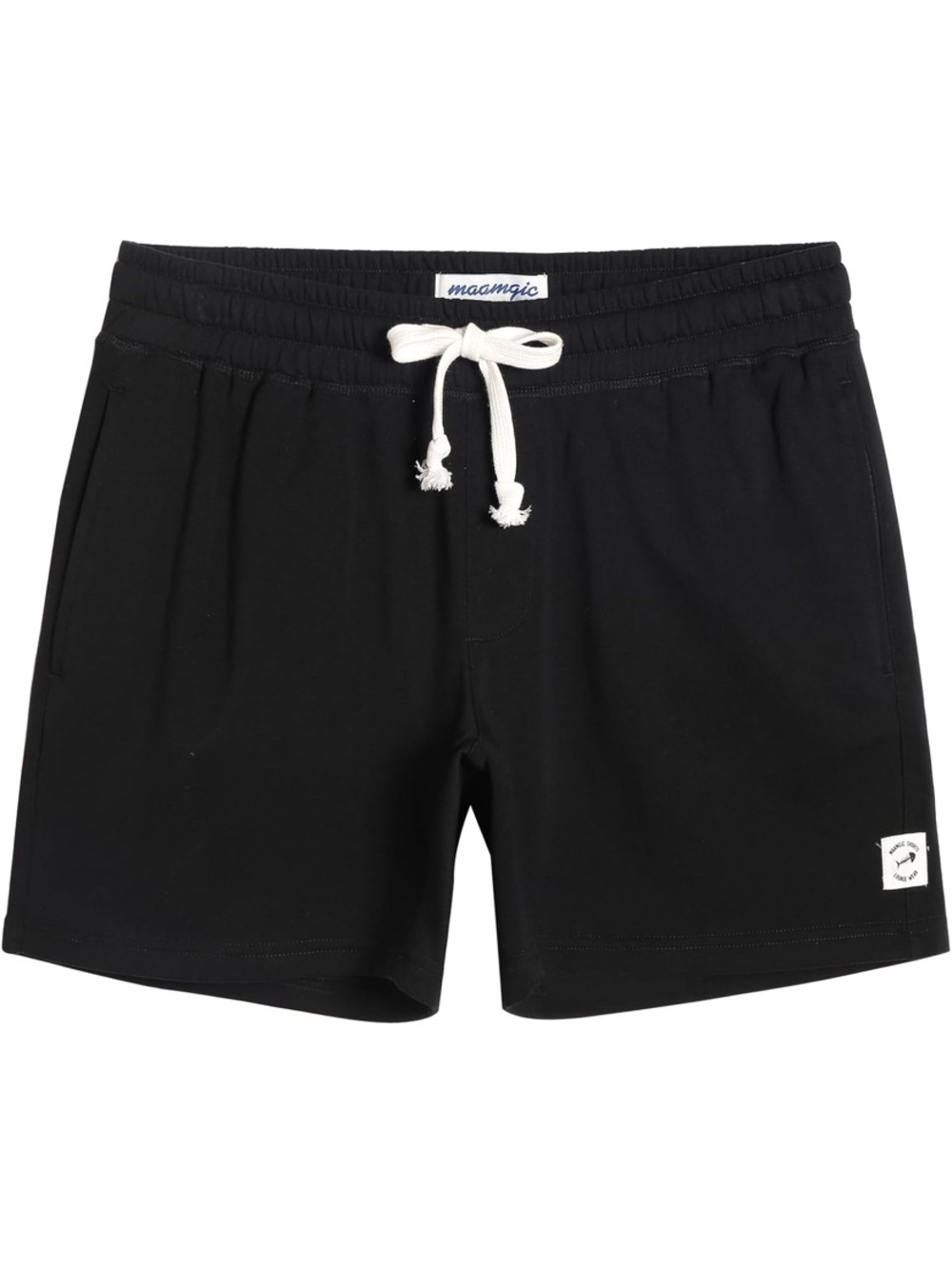 MAAMGIC LOUNGE ATHLETIC SHORTS BLACK DRAWSTRING POCKETS HIGH QUALITY MENS XL NEW